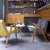 366 Concept Loft Grey Sofa + Mustard