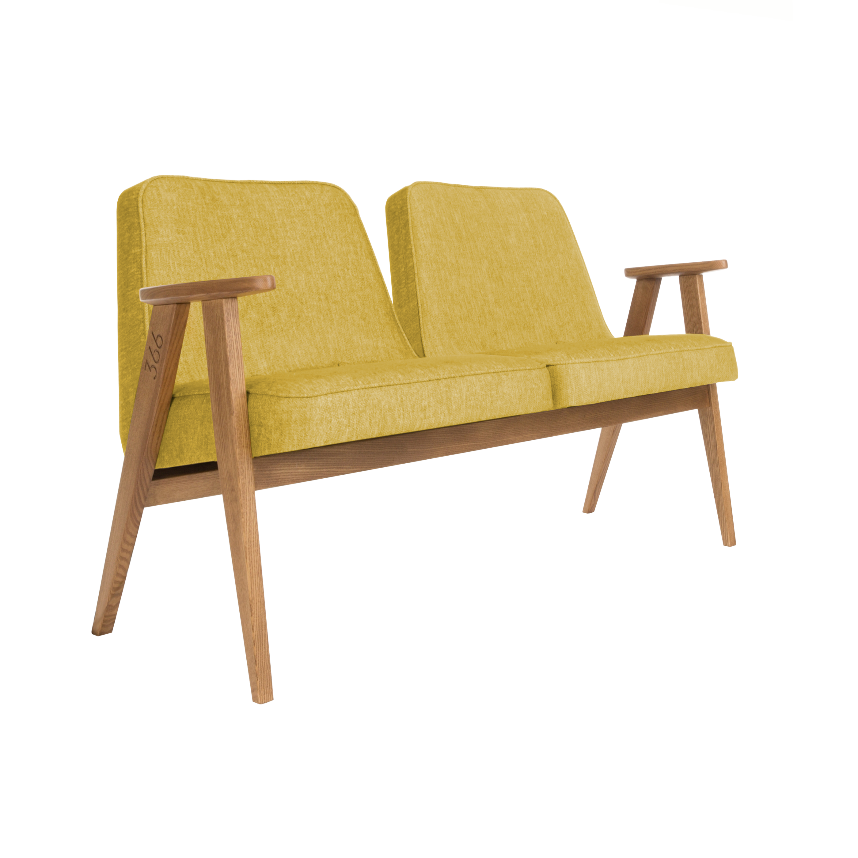 366 Concept 366 double seater Loft 05 Mustard Oak 