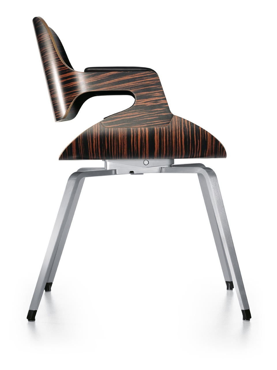 650S profil schwarz Makassar gebuerstet