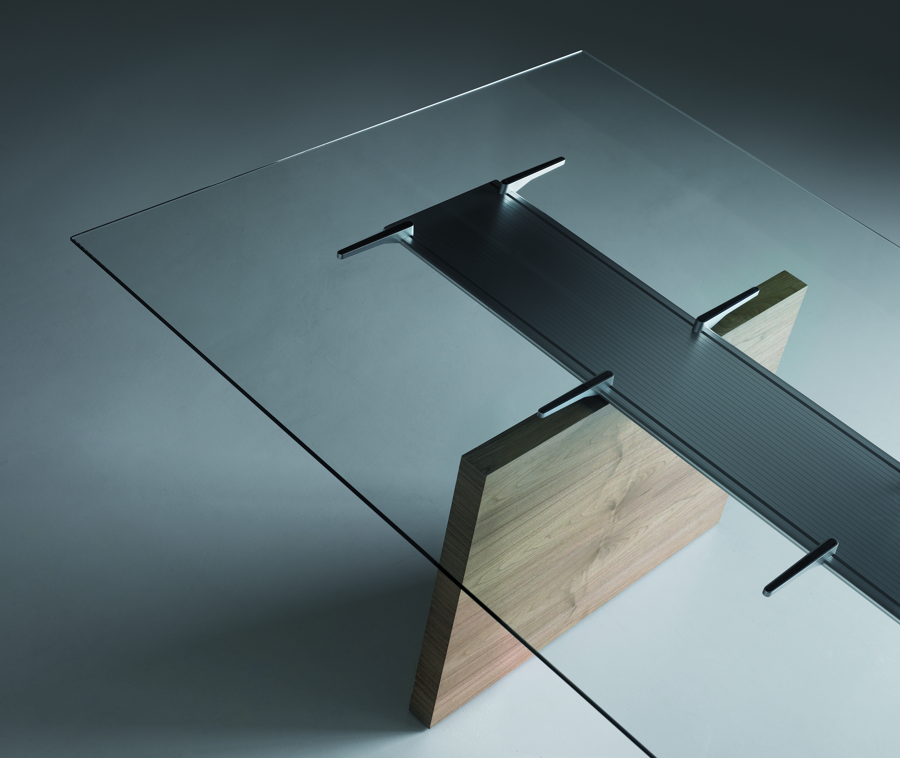 A2 glass aluminium wood