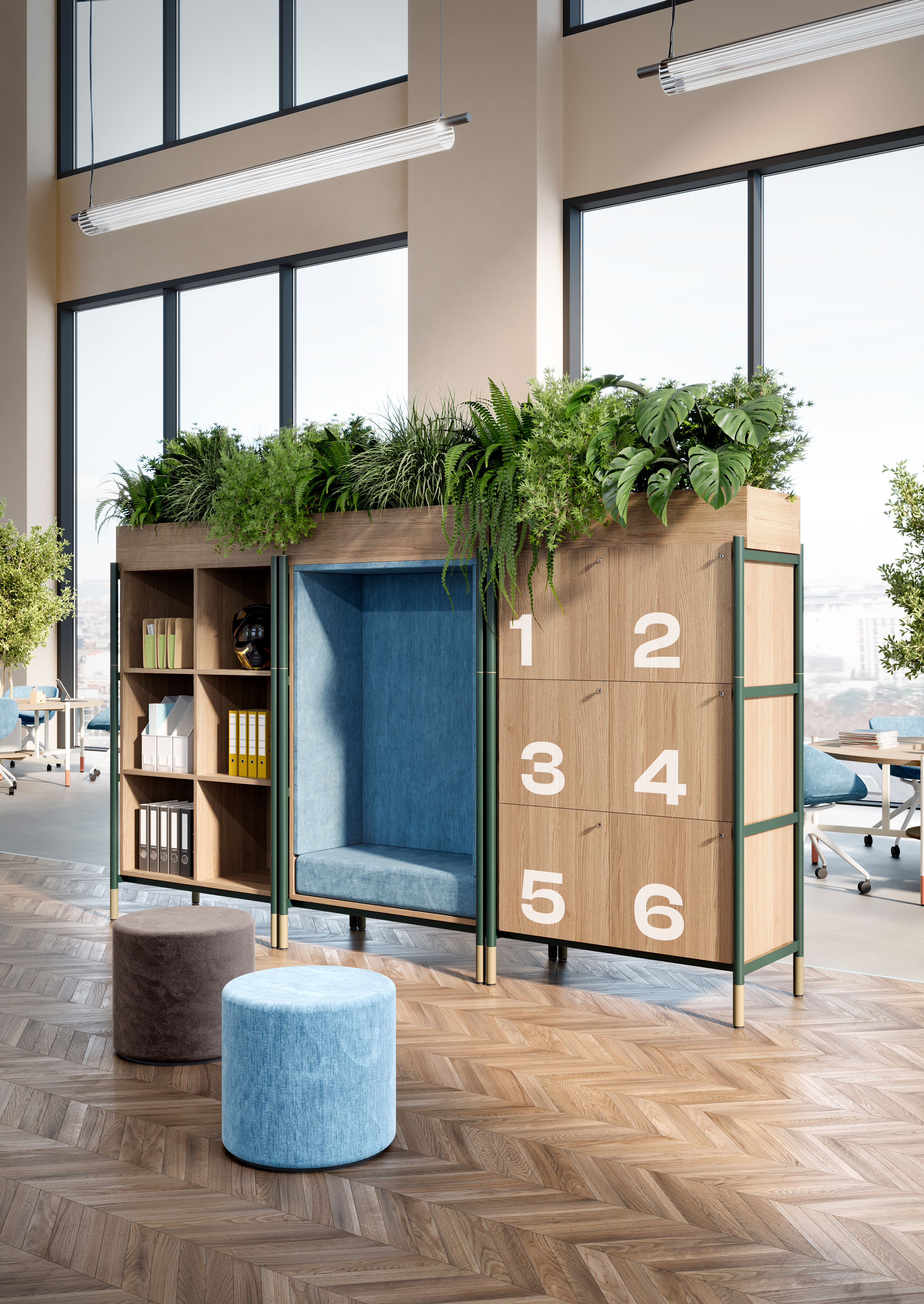 Codutti 2BE CONTENITORE SEDUTA V02 A