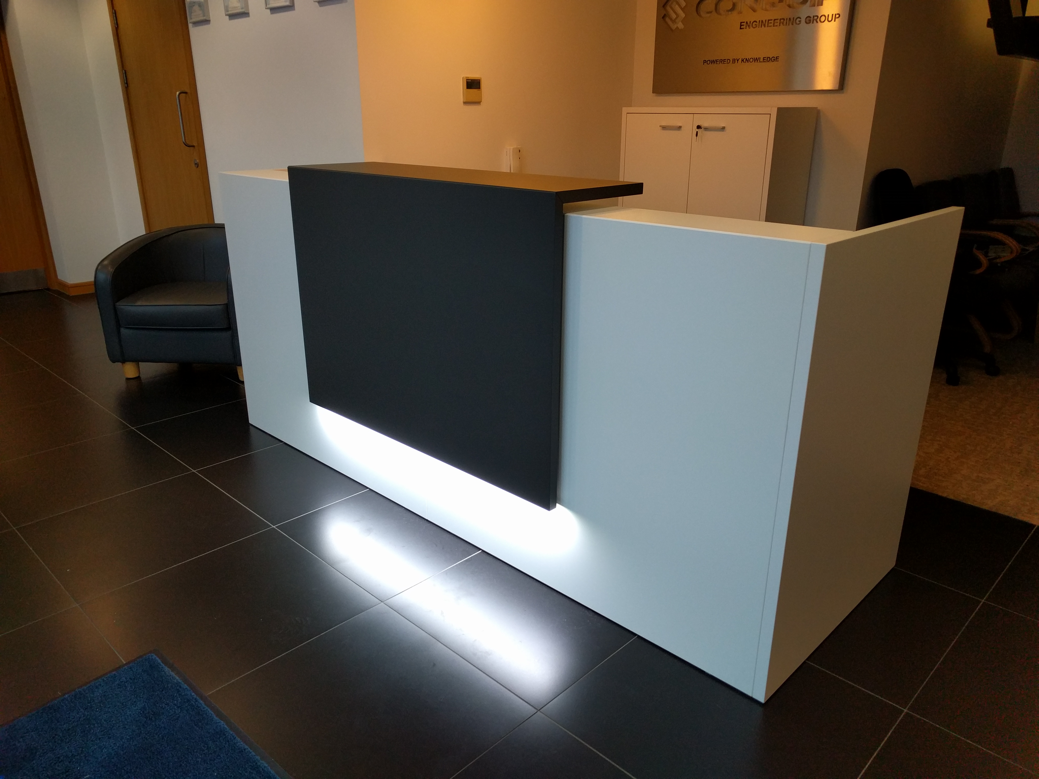 Quadrifoglio Z2 Reception Counter Stunning Italian Reception Desk