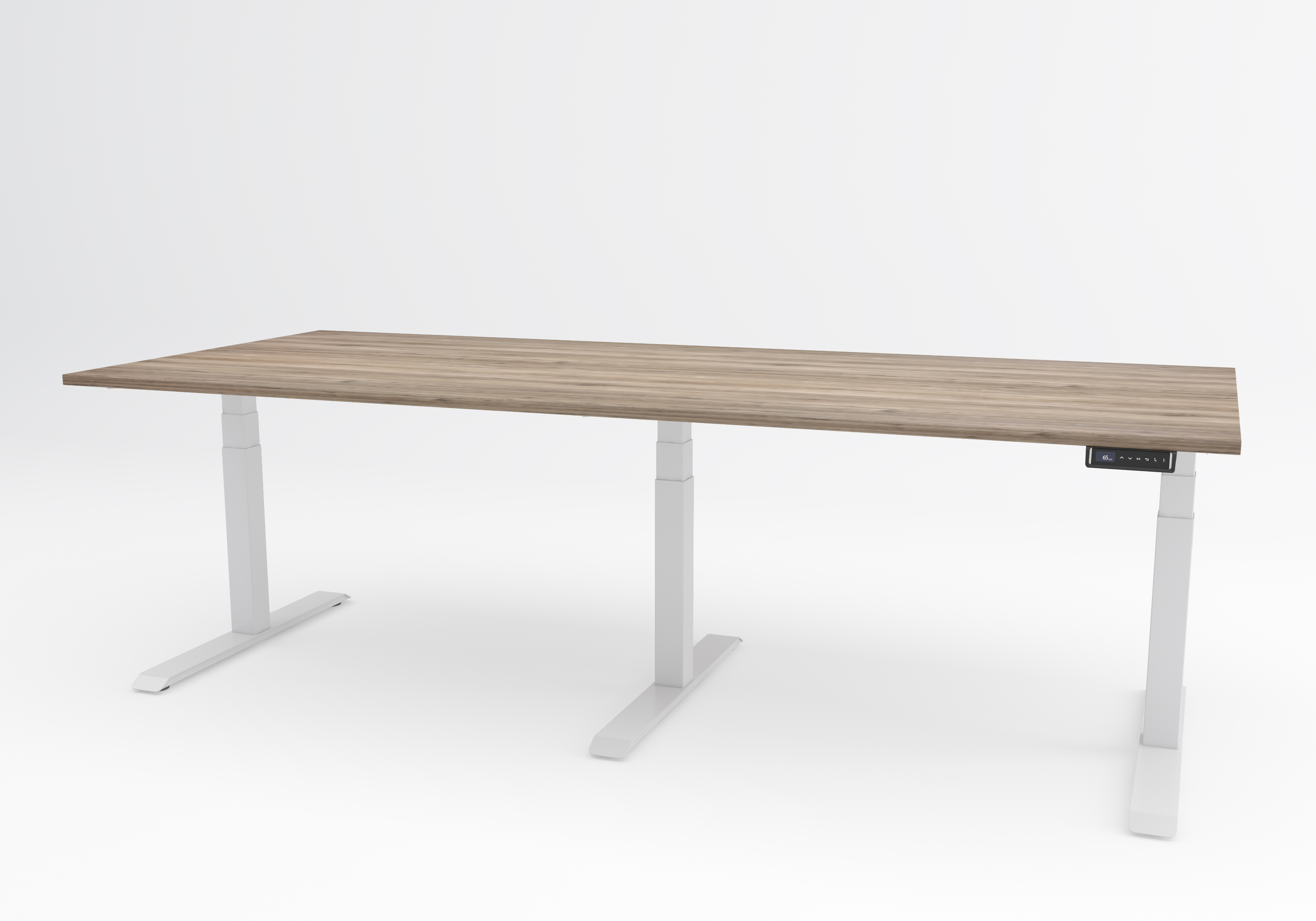 Link White frame with logan tabletop