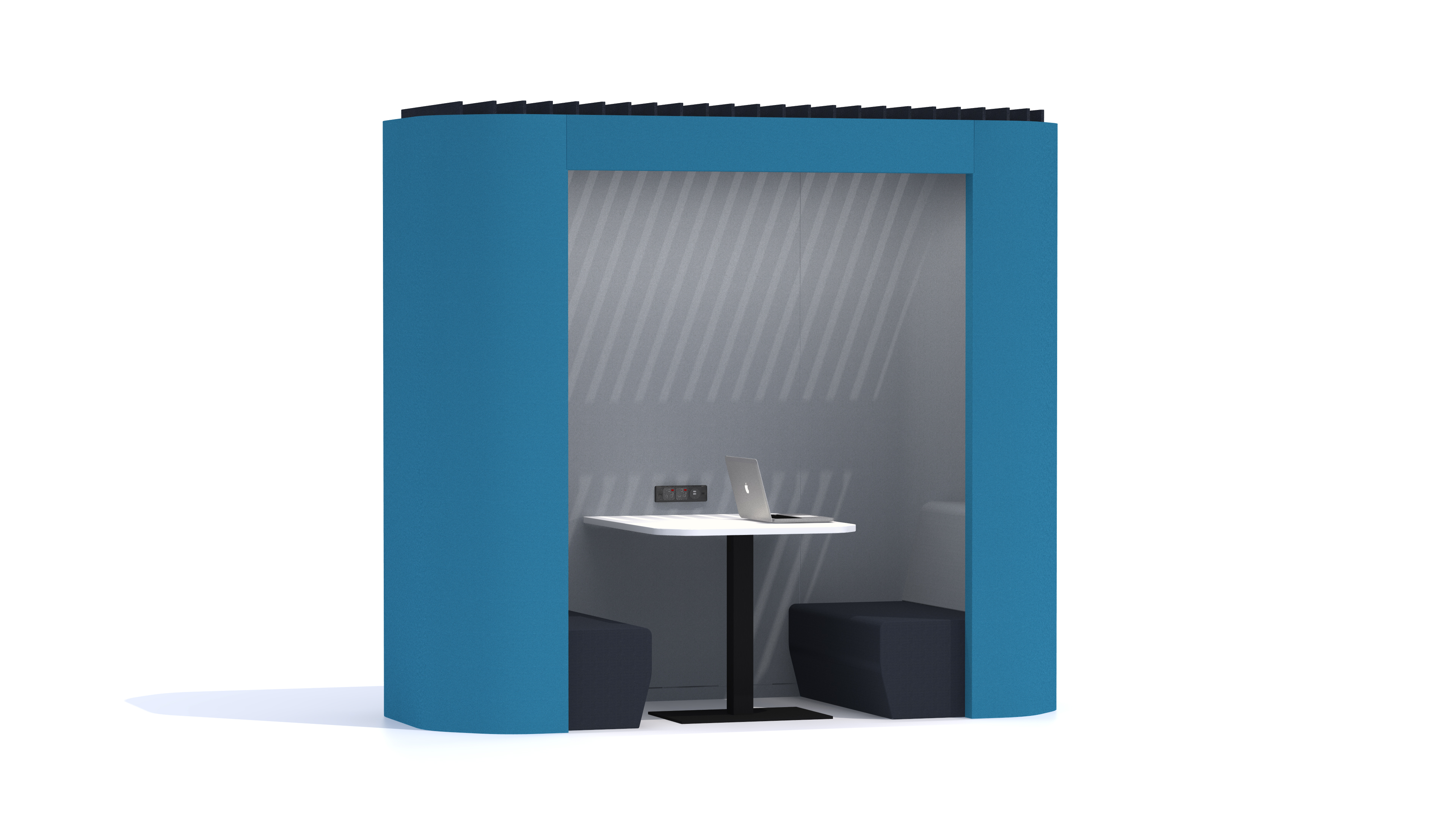 Oasis Soft Booth Duo to left