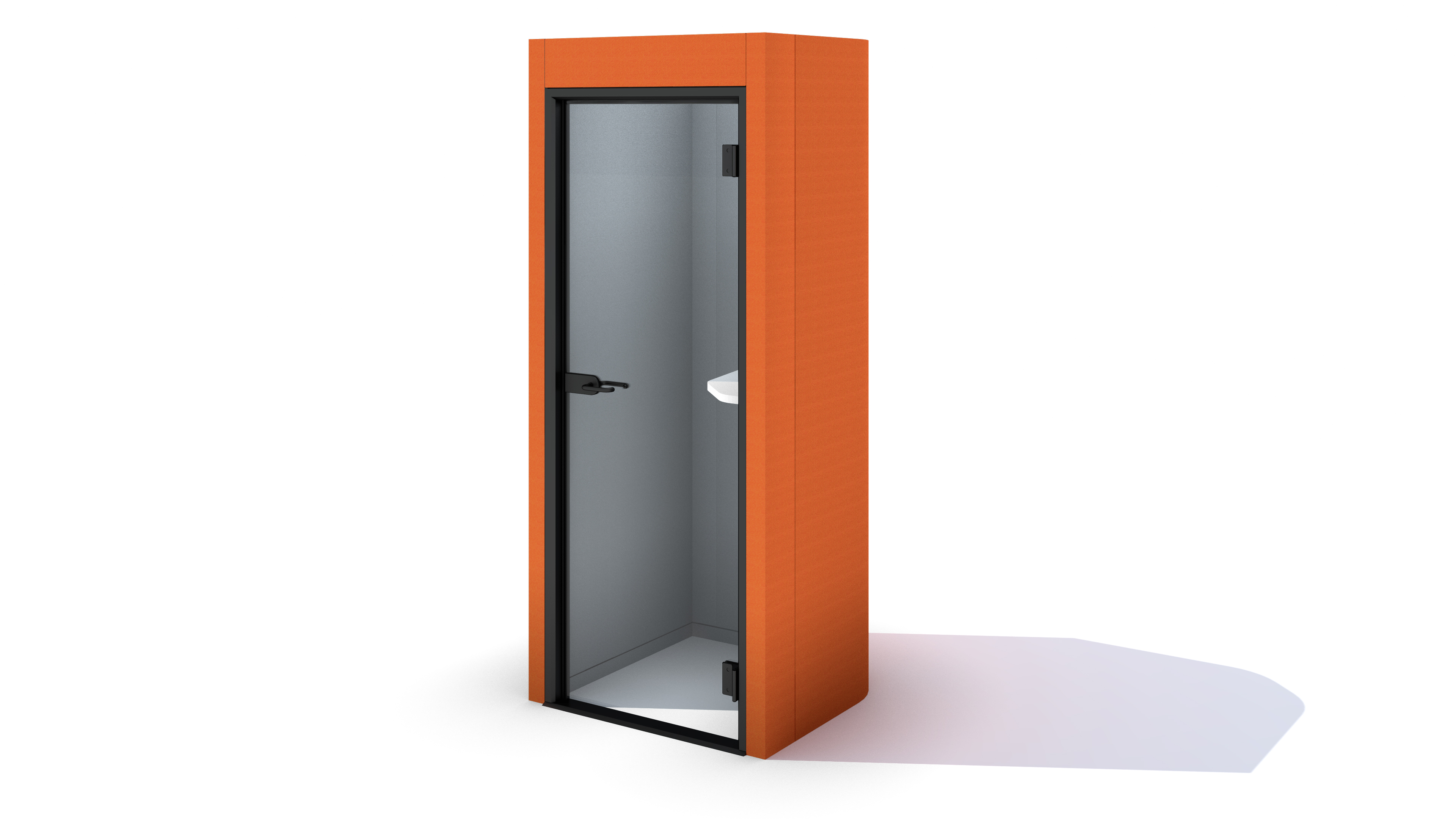 Oasis Soft Phone Booth Door Handle on leftside