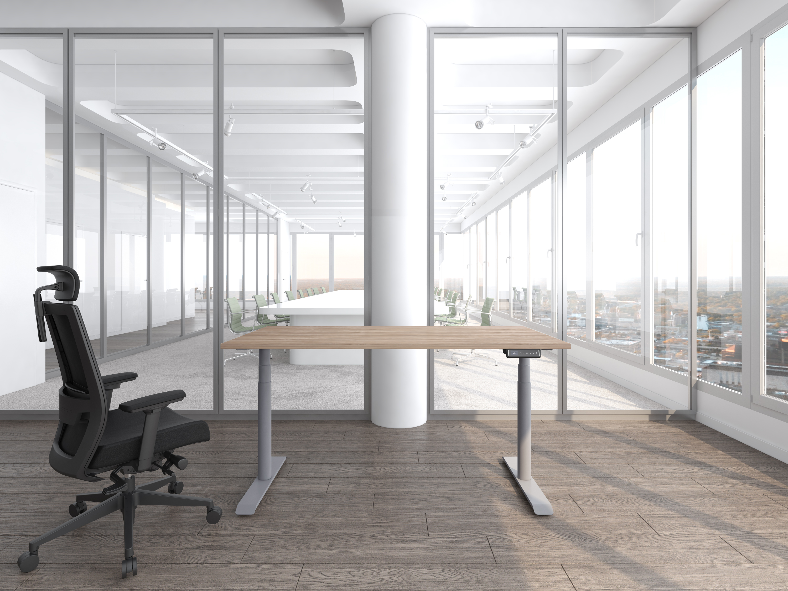 Ring Aluminium frame with robson tabletop