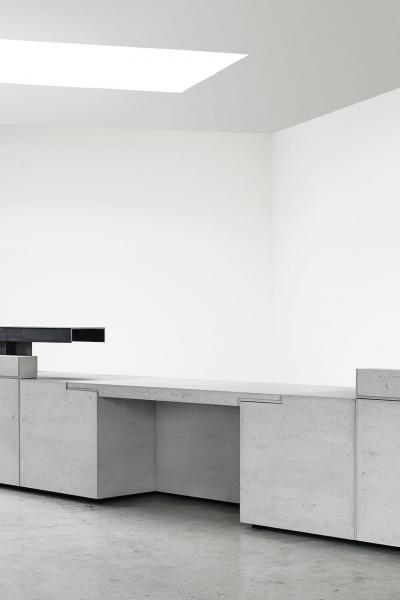 Lintel Concrete Modular Reception Desk