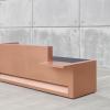 Copper Modular Reception Desk