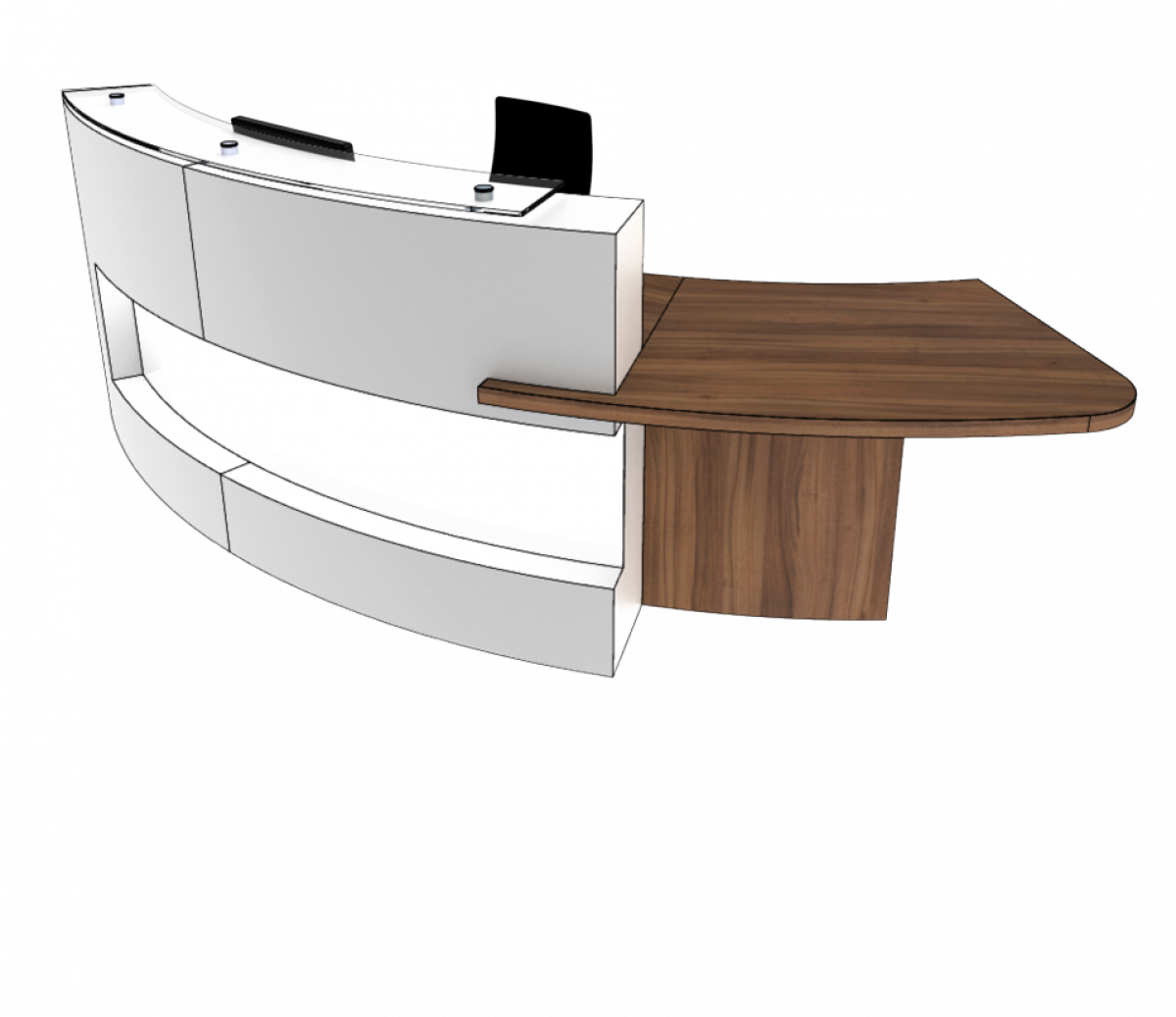Clarke Rendall Reception Desk MSL Interiors