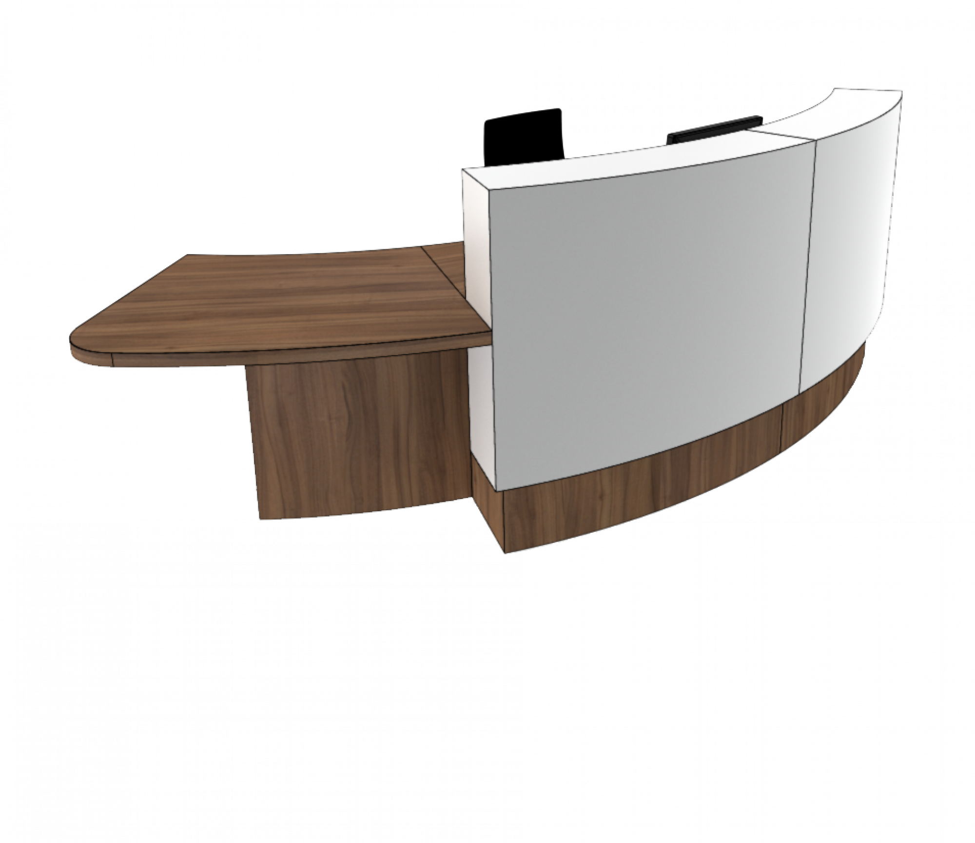 Clarke Rendall Reception Desk MSL Interiors