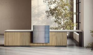 Layer Reception Desk by Isomi