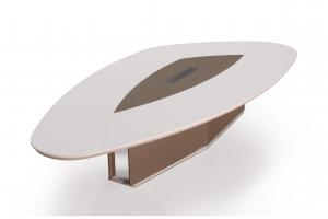 Almond Boardroom Table