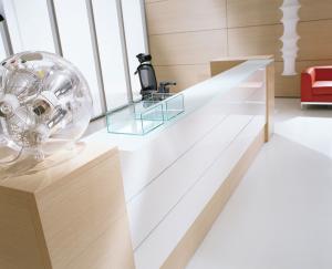 Esedra Reception Counters by IVM