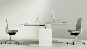 TE Height Adjustable Desk by Iduna