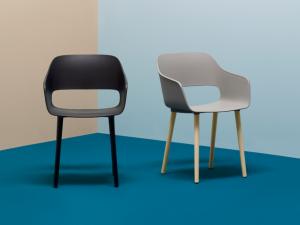 Babila Wood Armchair by Pedrali  