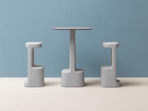 Serif Table by Pedrali 