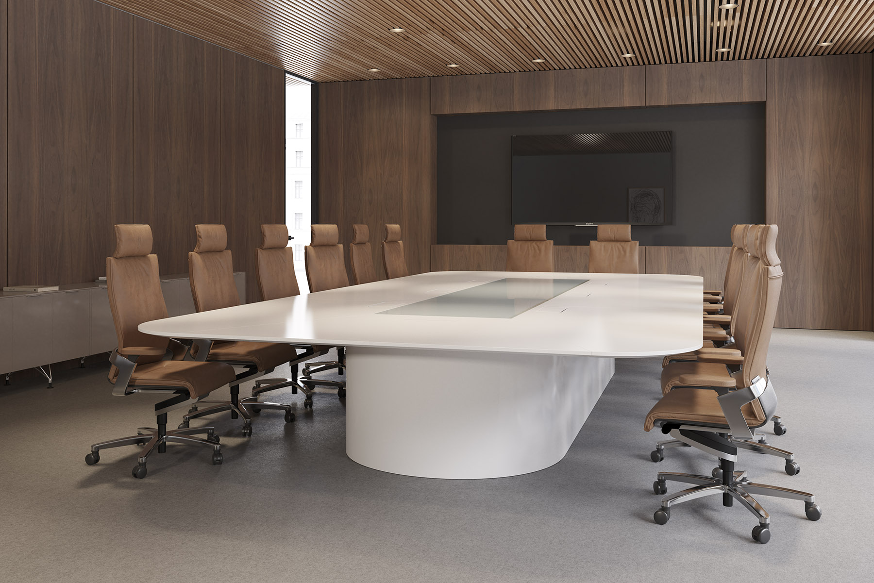 mesa curve rectangular grande blanco vista 01