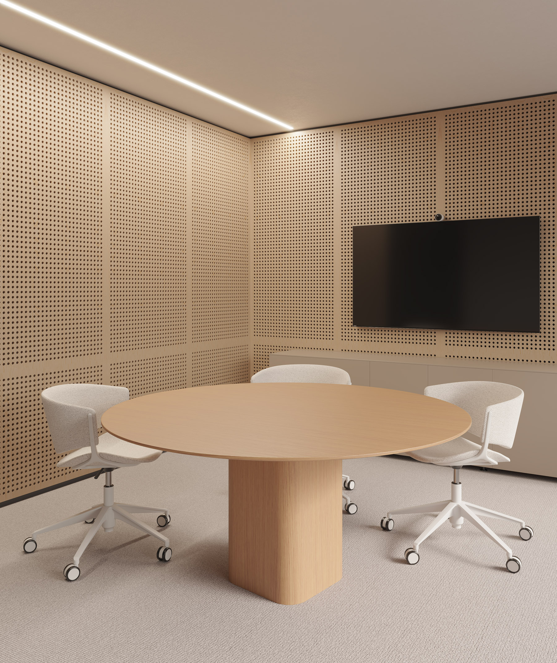 mesa videoconferencia Dan