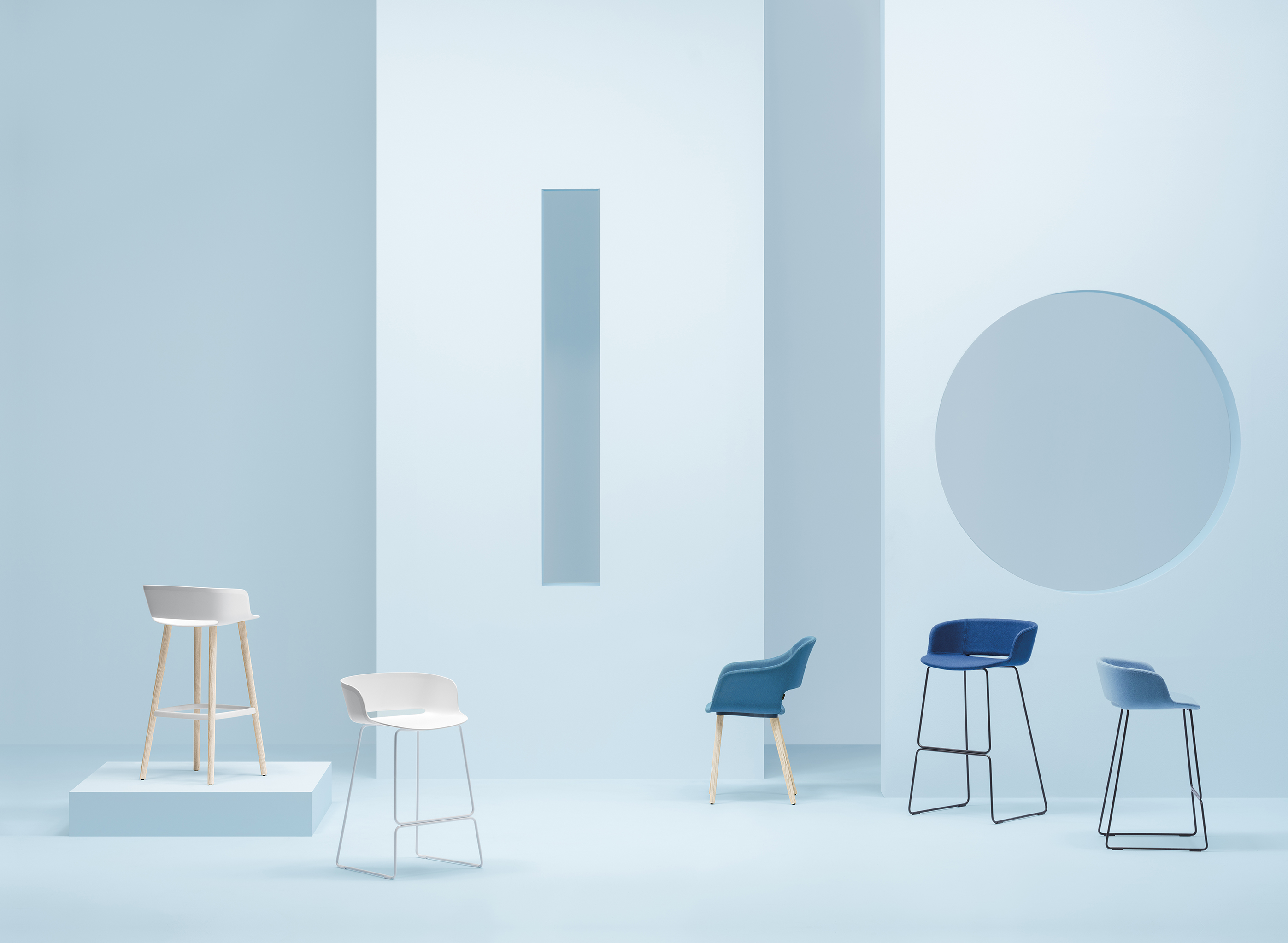 Babila Barstool family low