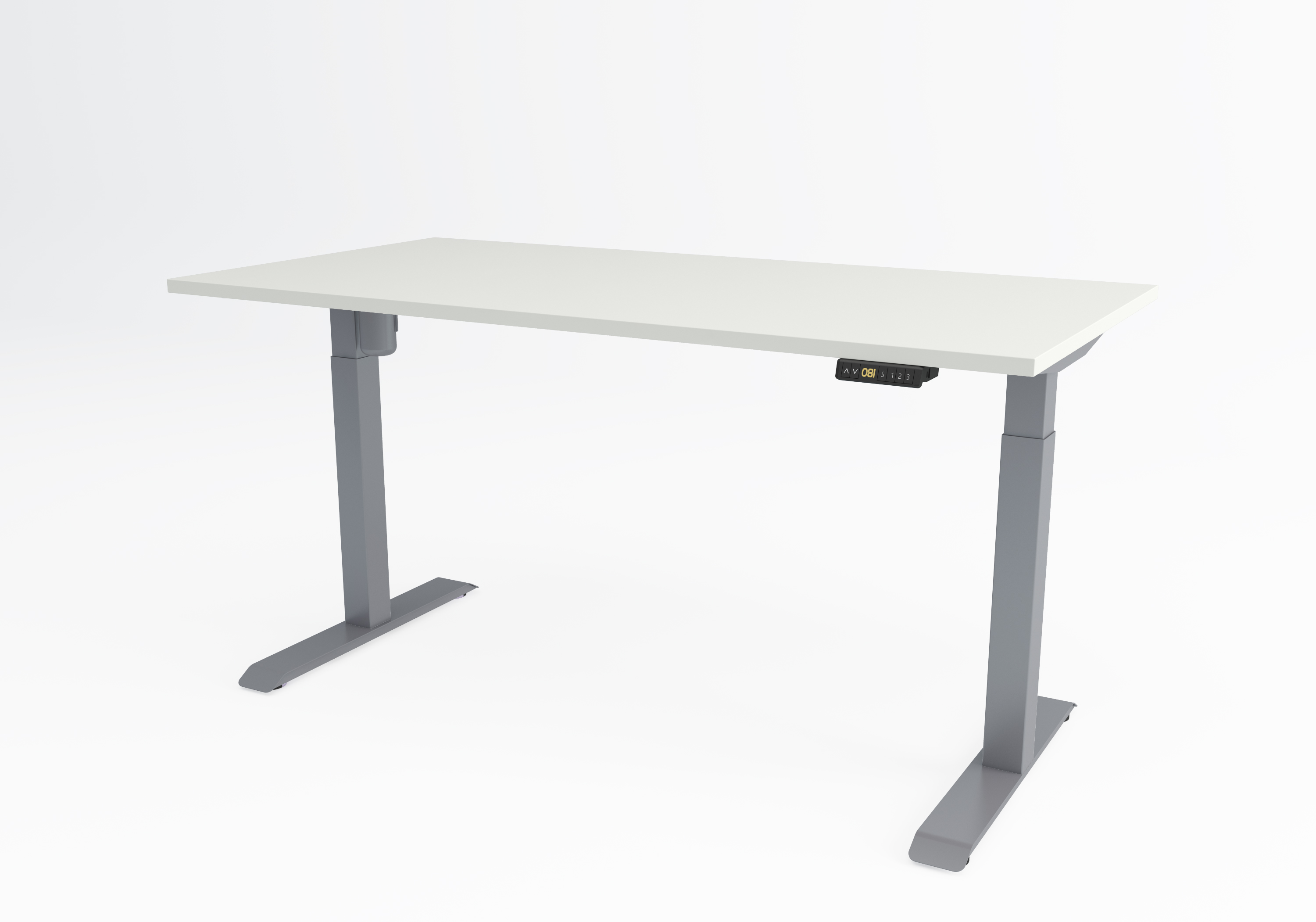 Drive Aluminium frame with white tabletop