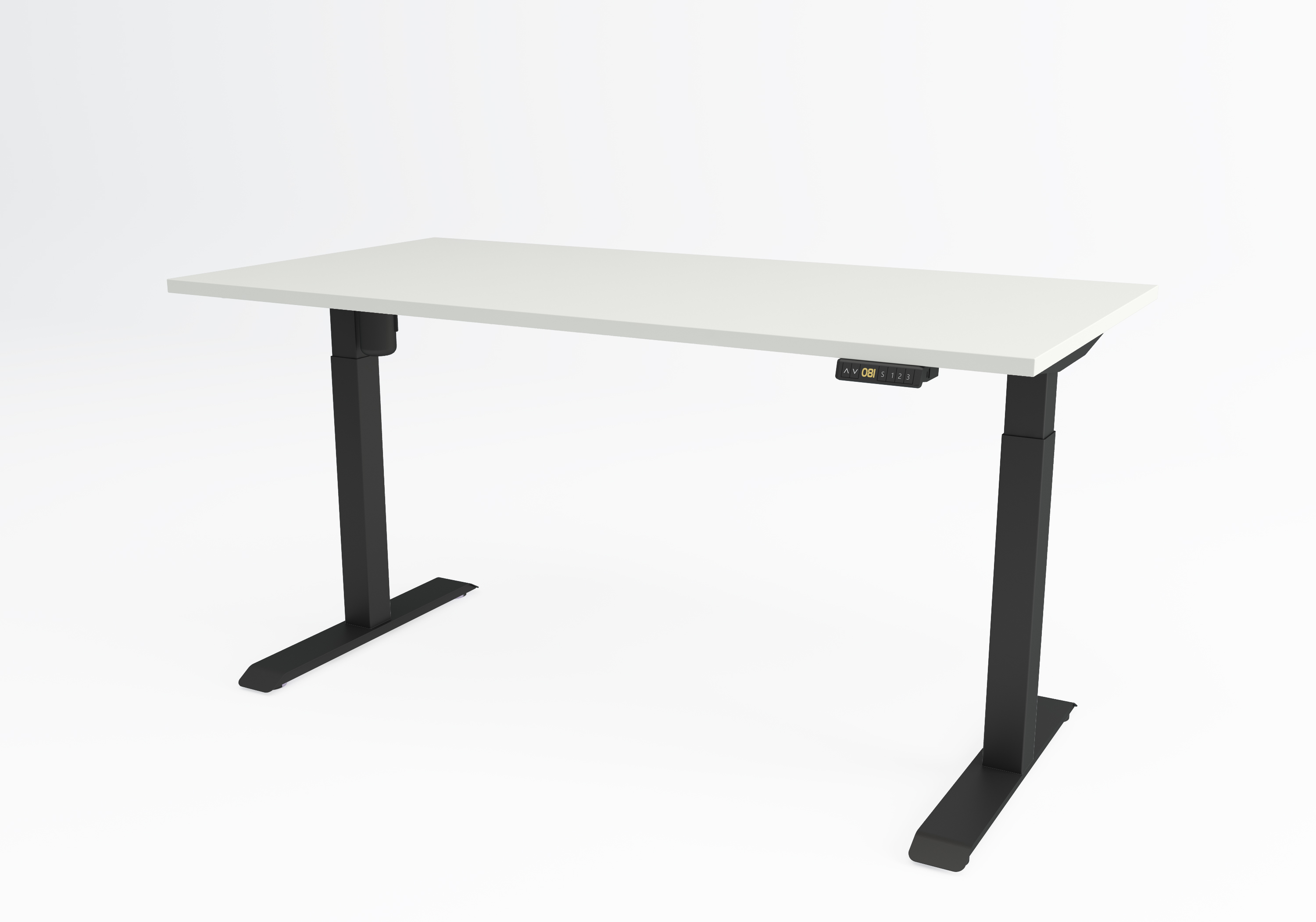 Drive Black frame with white tabletop2