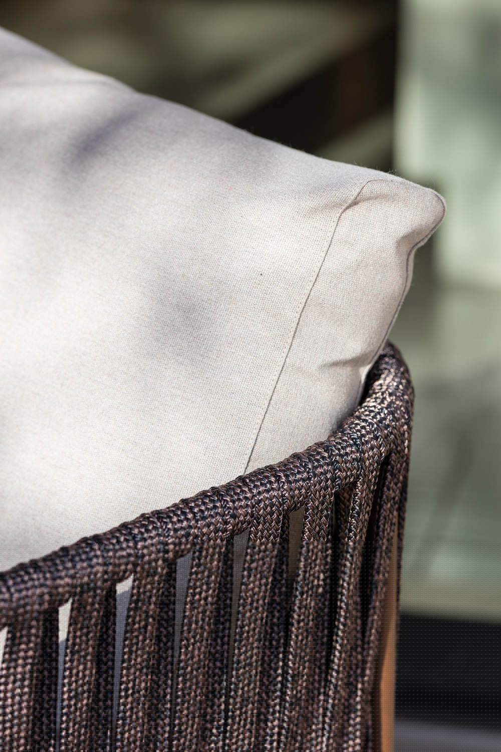 Expormim furniture outdoor nido low armchair hand woven 01 12