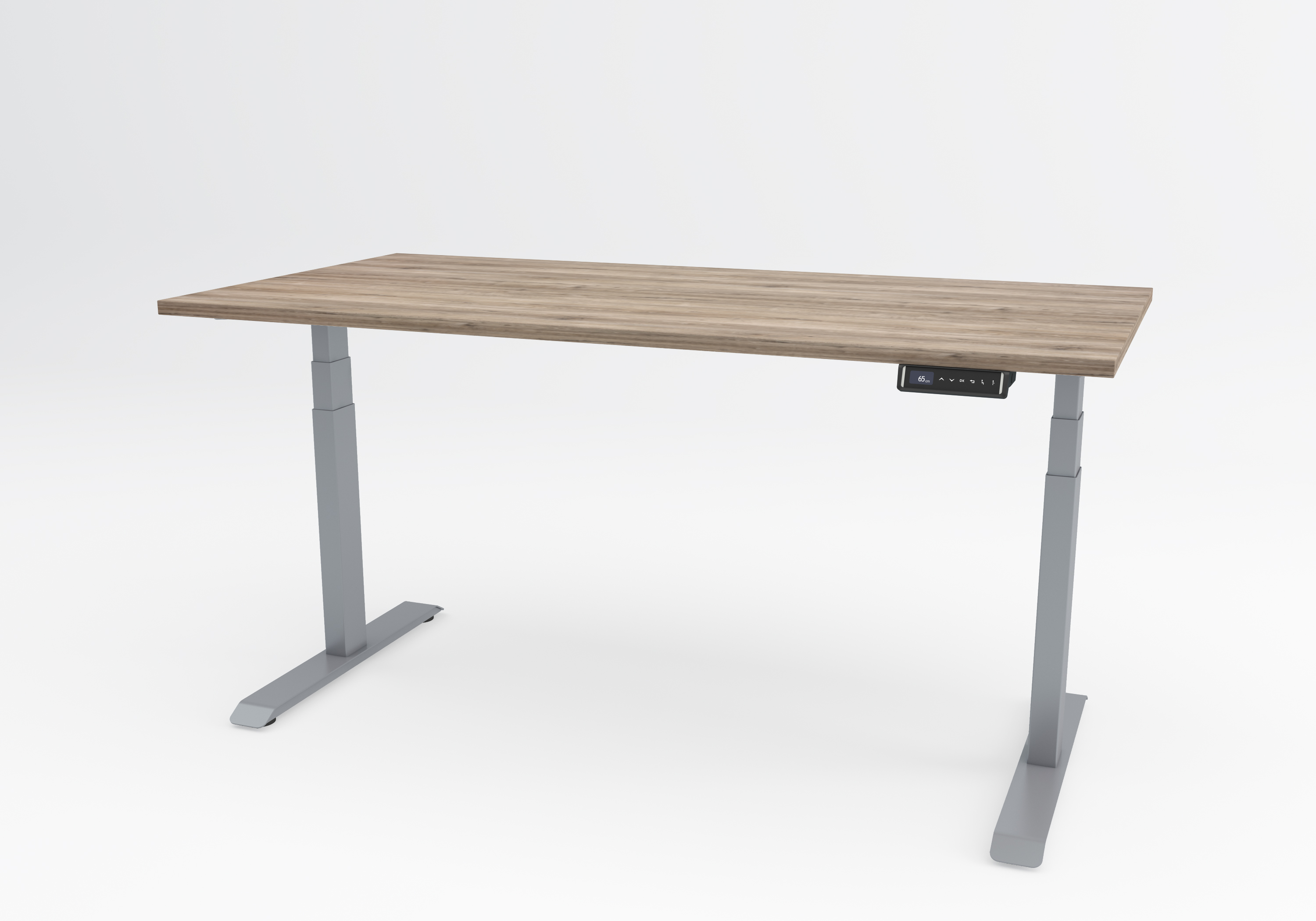 Flow Aluminium frame with logan tabletop
