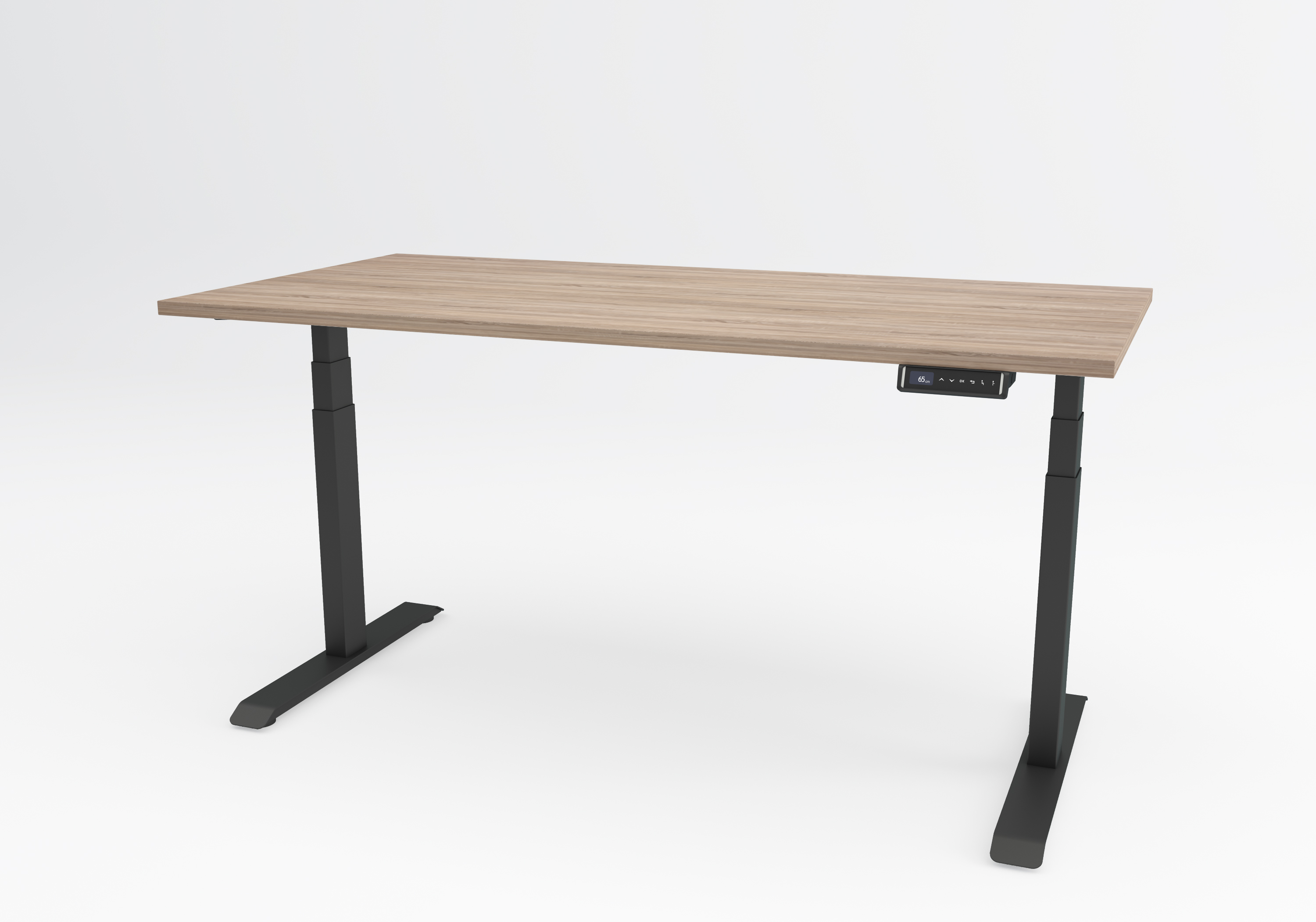 Flow Black frame with robson tabletop