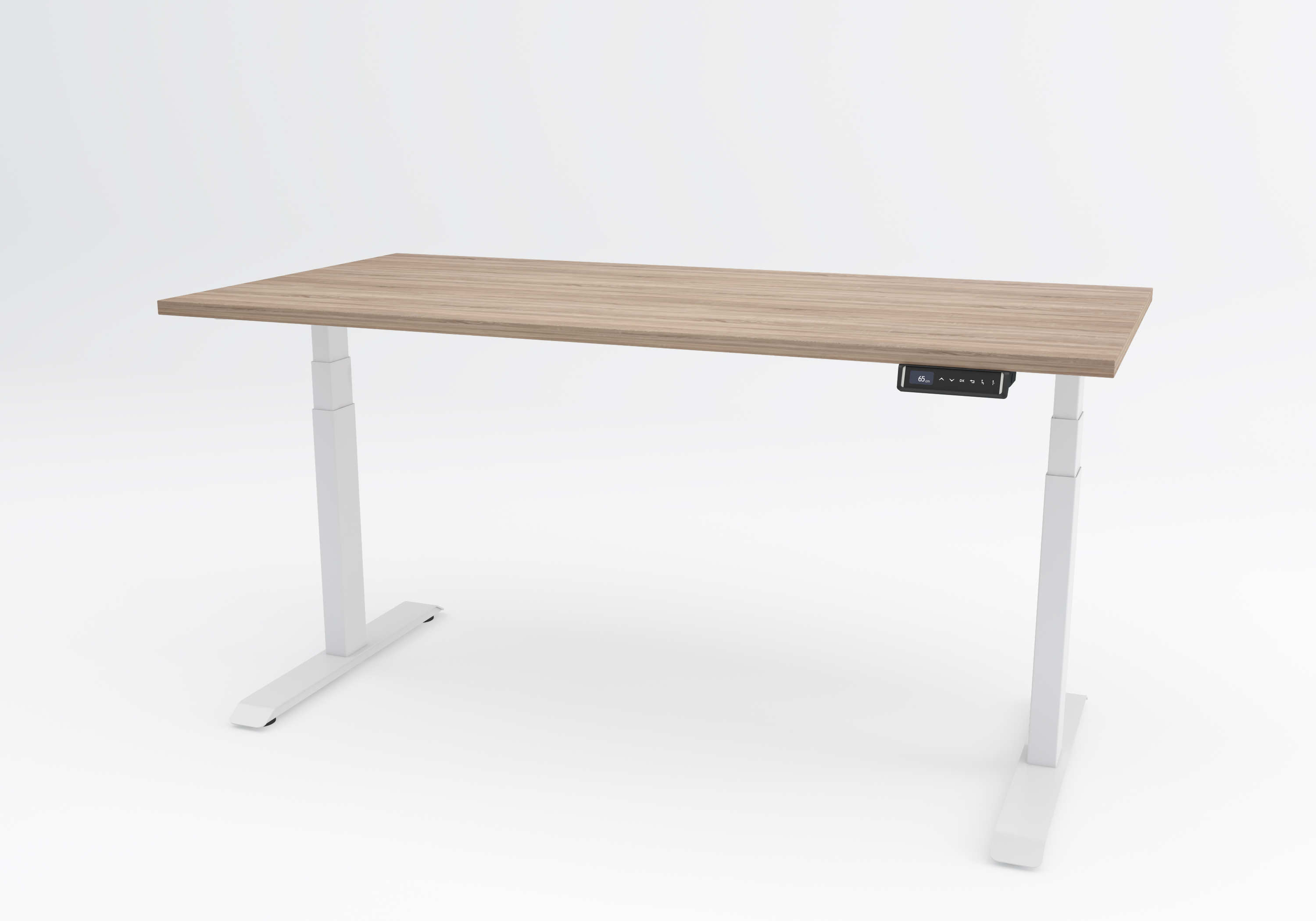 Flow White frame with robson tabletop