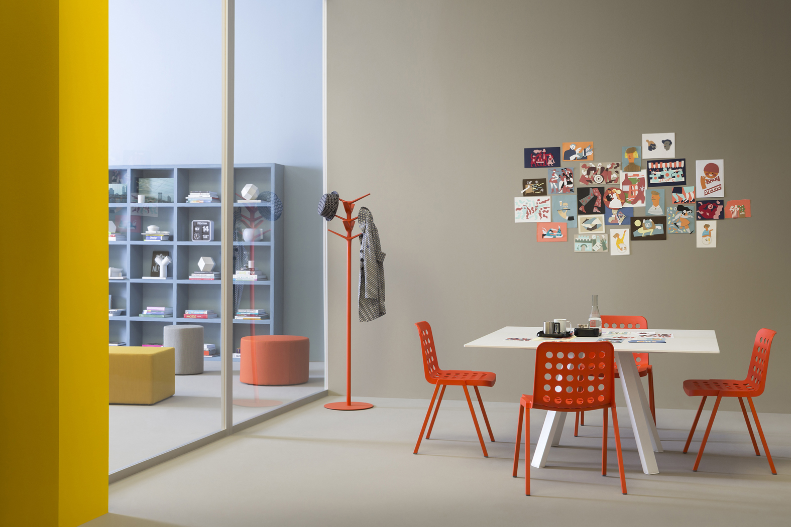 KOI BOOKI RO+TAVOLO ARKI TABLE ARK139X139 BI CFC BI low2