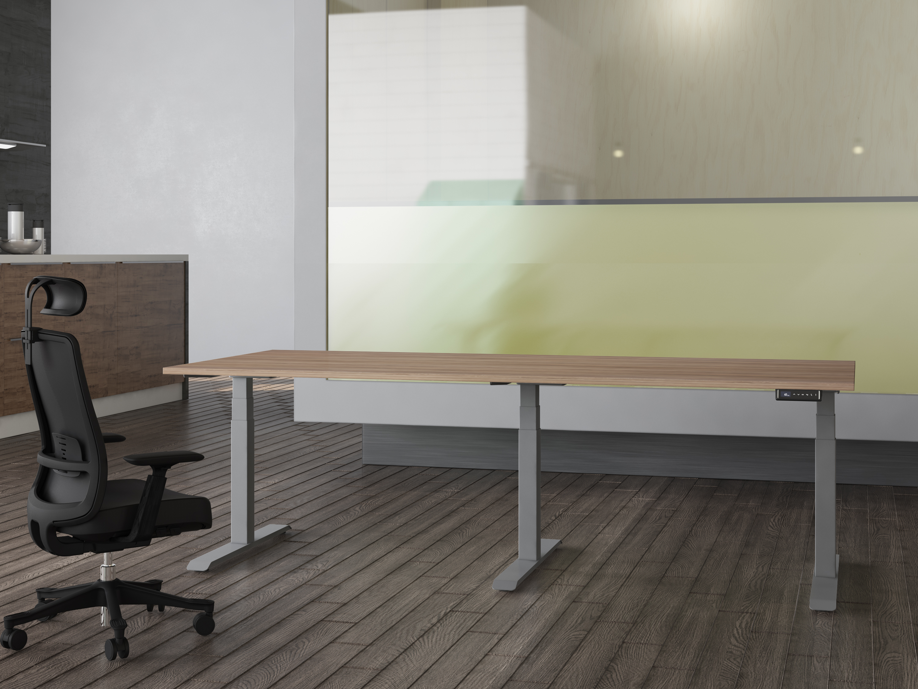 Link Aluminium frame with robson tabletop