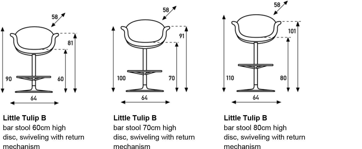 Little Tulip barstool voor EN