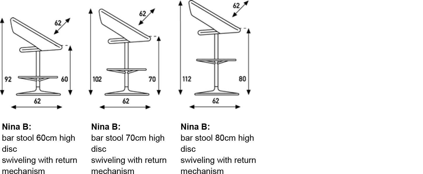 Nina barstool zij EN