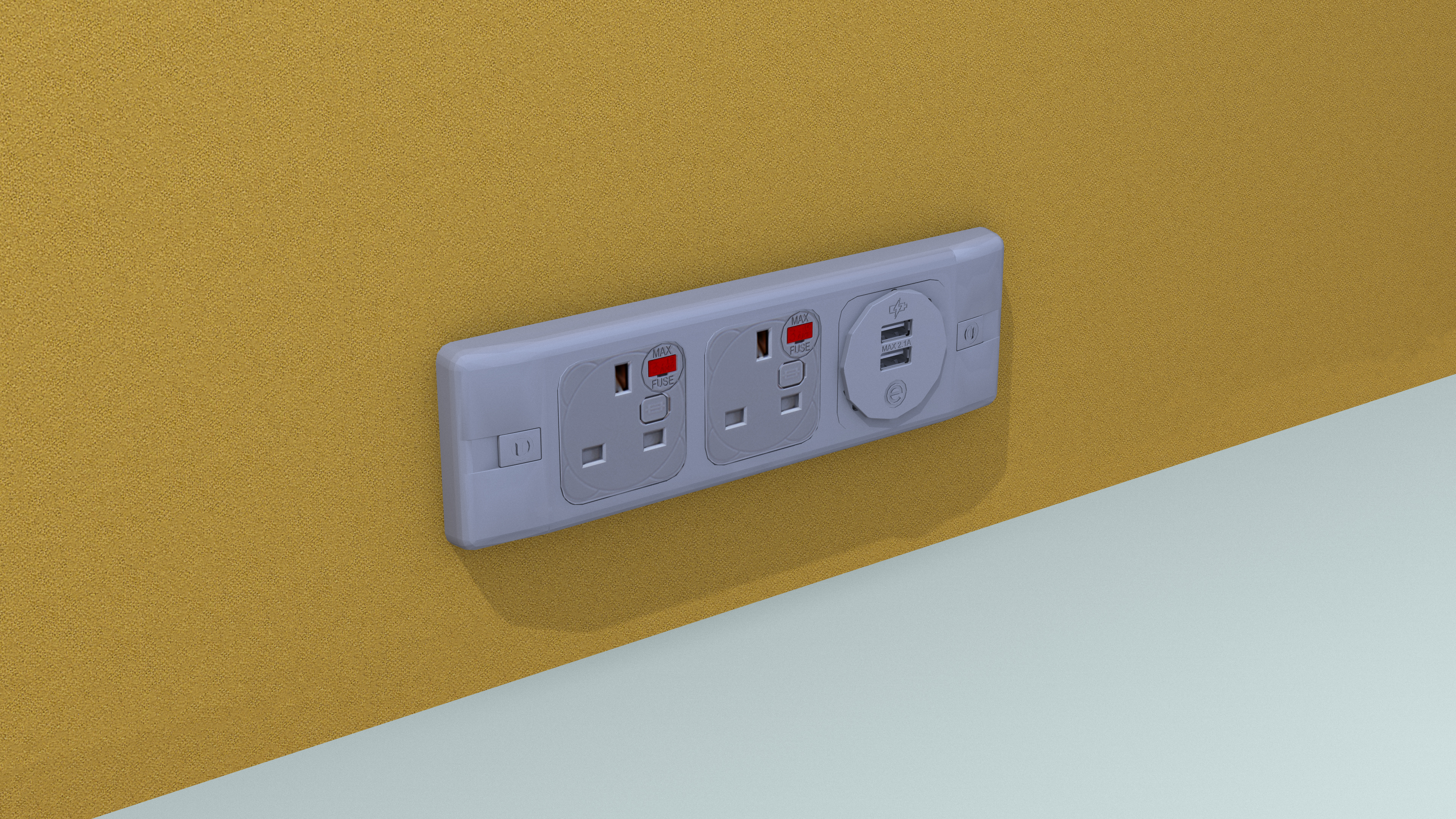 Oasis Soft Duo Std Table Closeup of Power