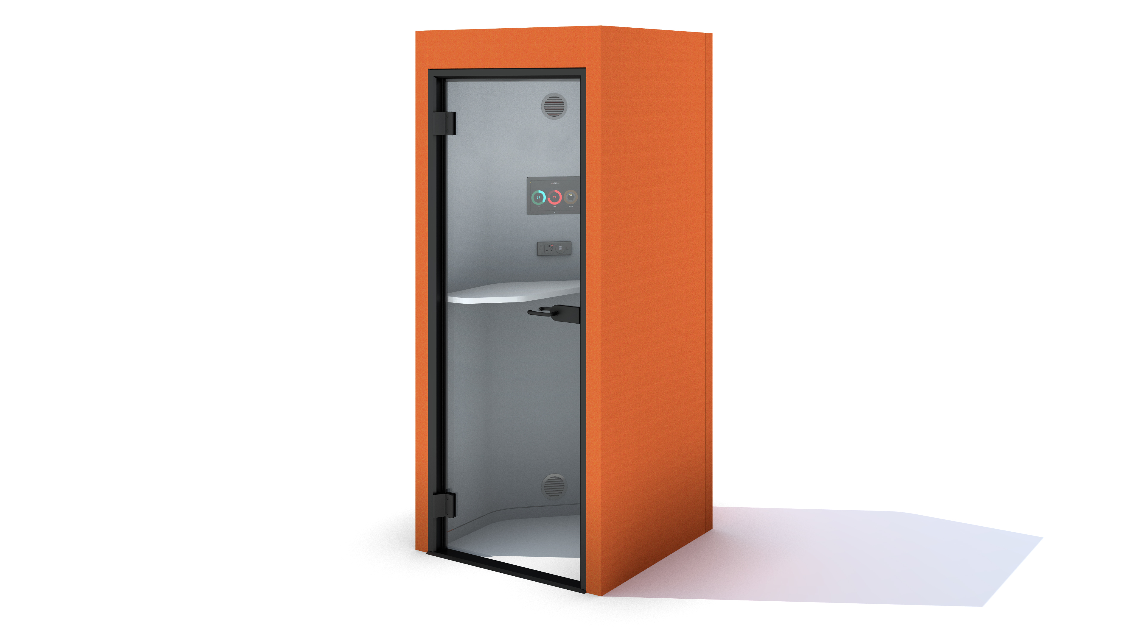 Oasis Soft Phone Booth Left