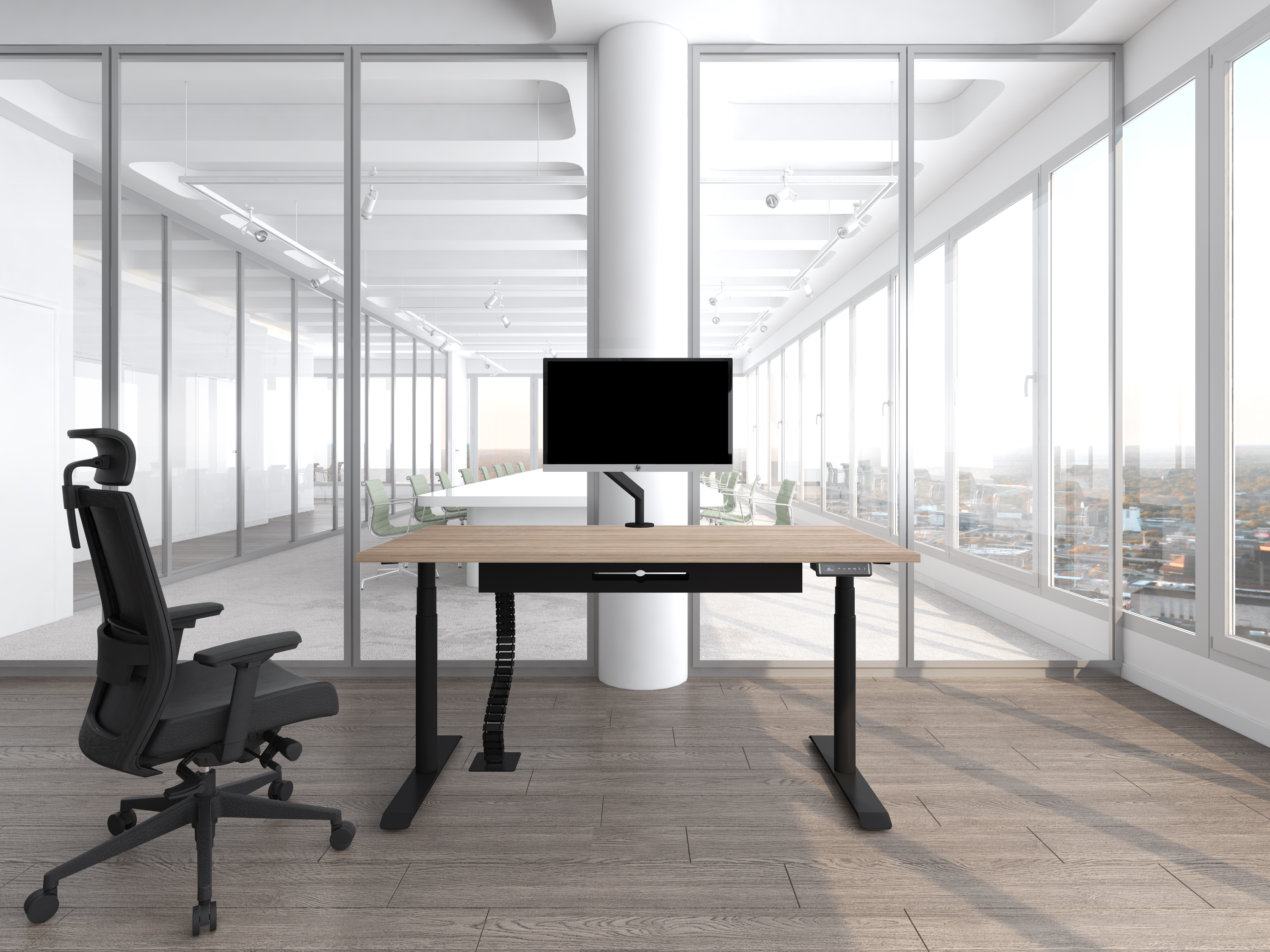 Ring Black frame with robson tabletop