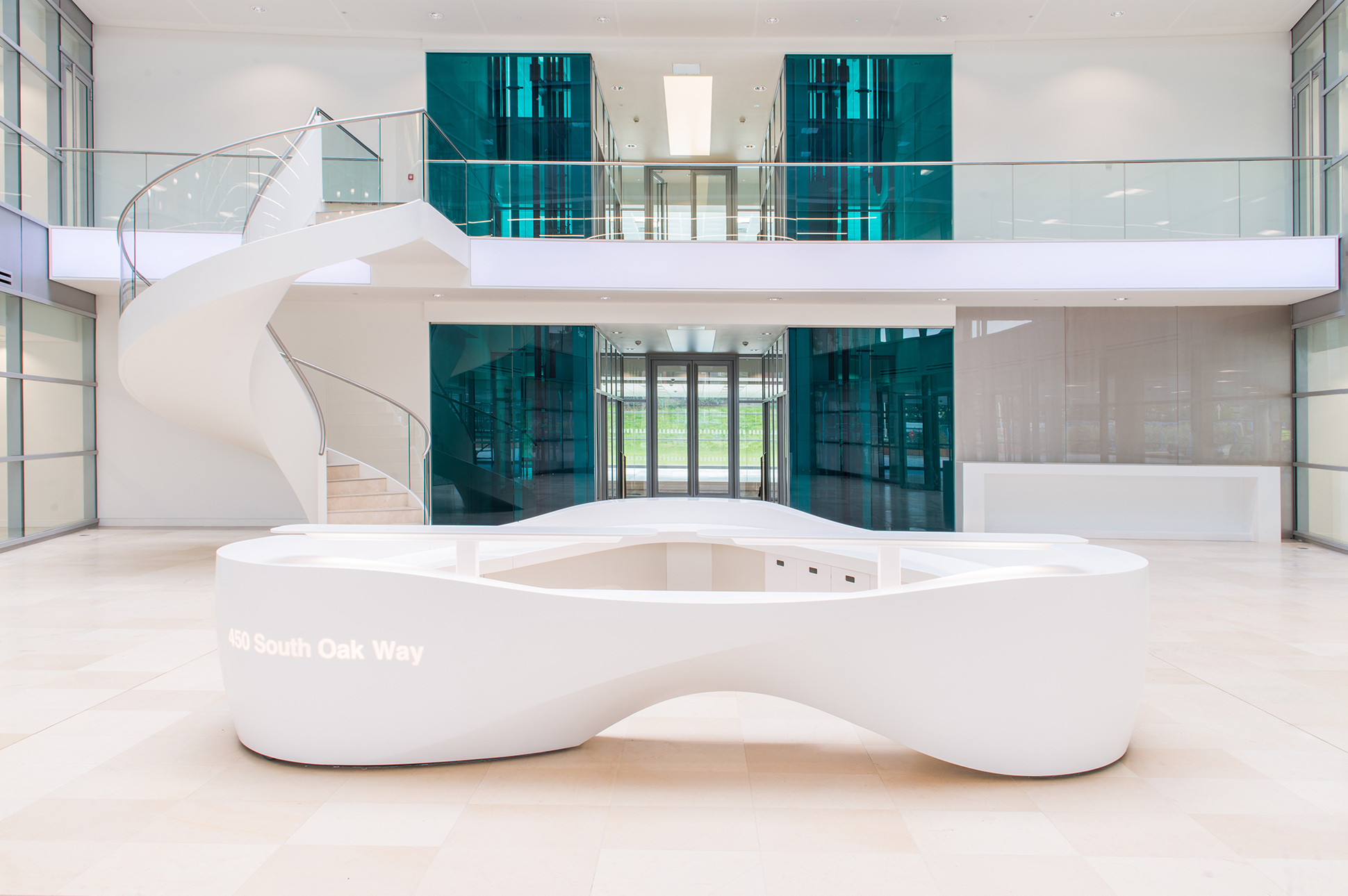 South Oak Way Kin Reception Desk