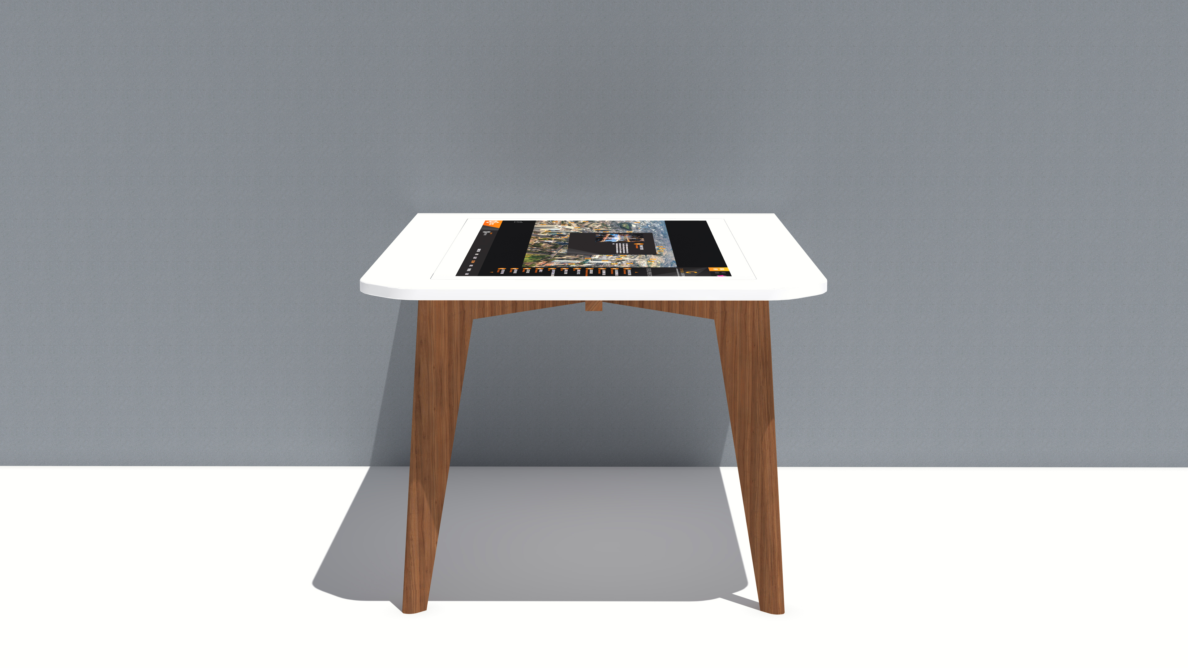 Table Wooden Leg Tech