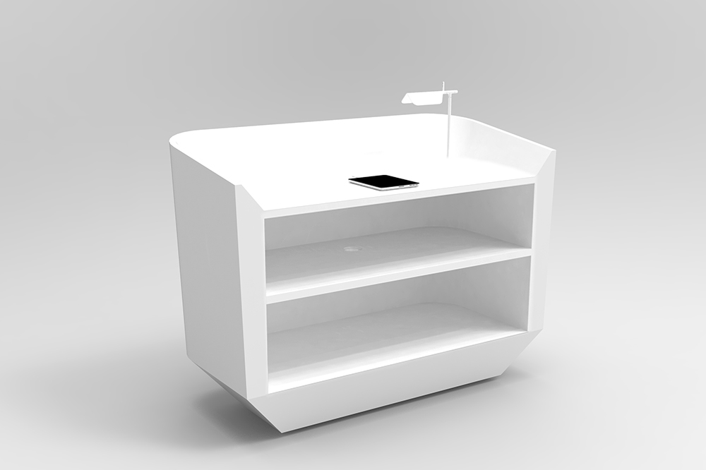 Umi Conceirge Desk with open storage3