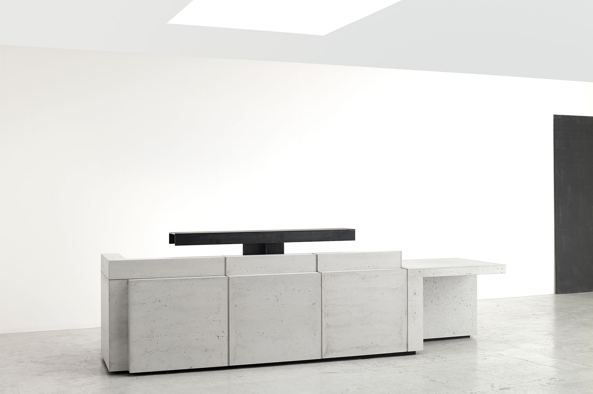 Volume Modular Concrete Reception Desk
