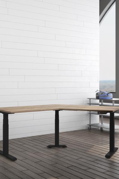 Hex Black frame with logan tabletop