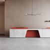 modular stone desk