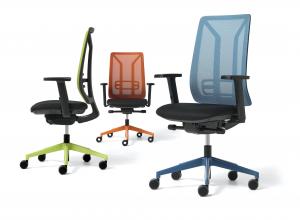 Ace Colour Swivel Chair by Diemme 