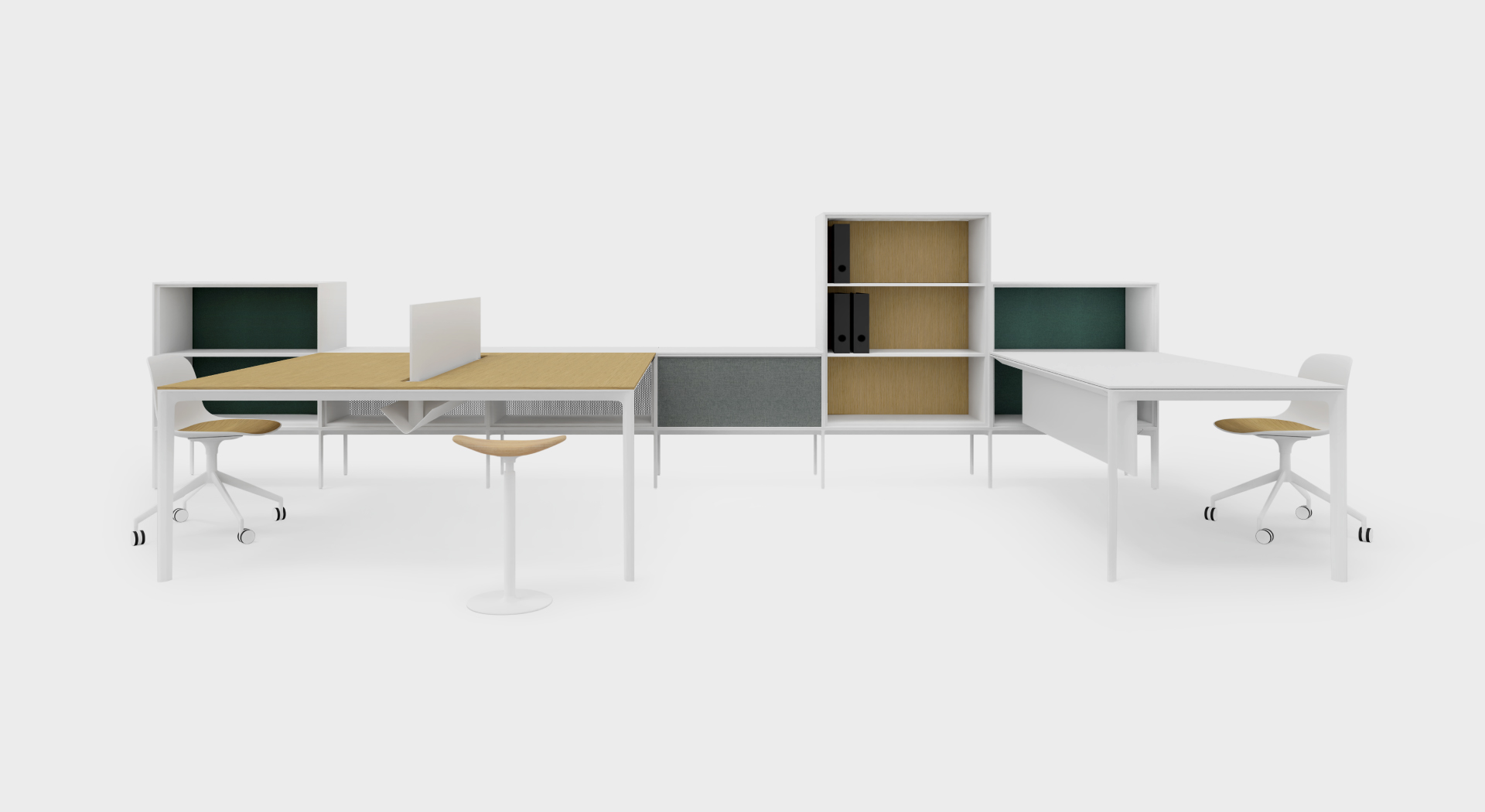 add system three workstations+seats 2