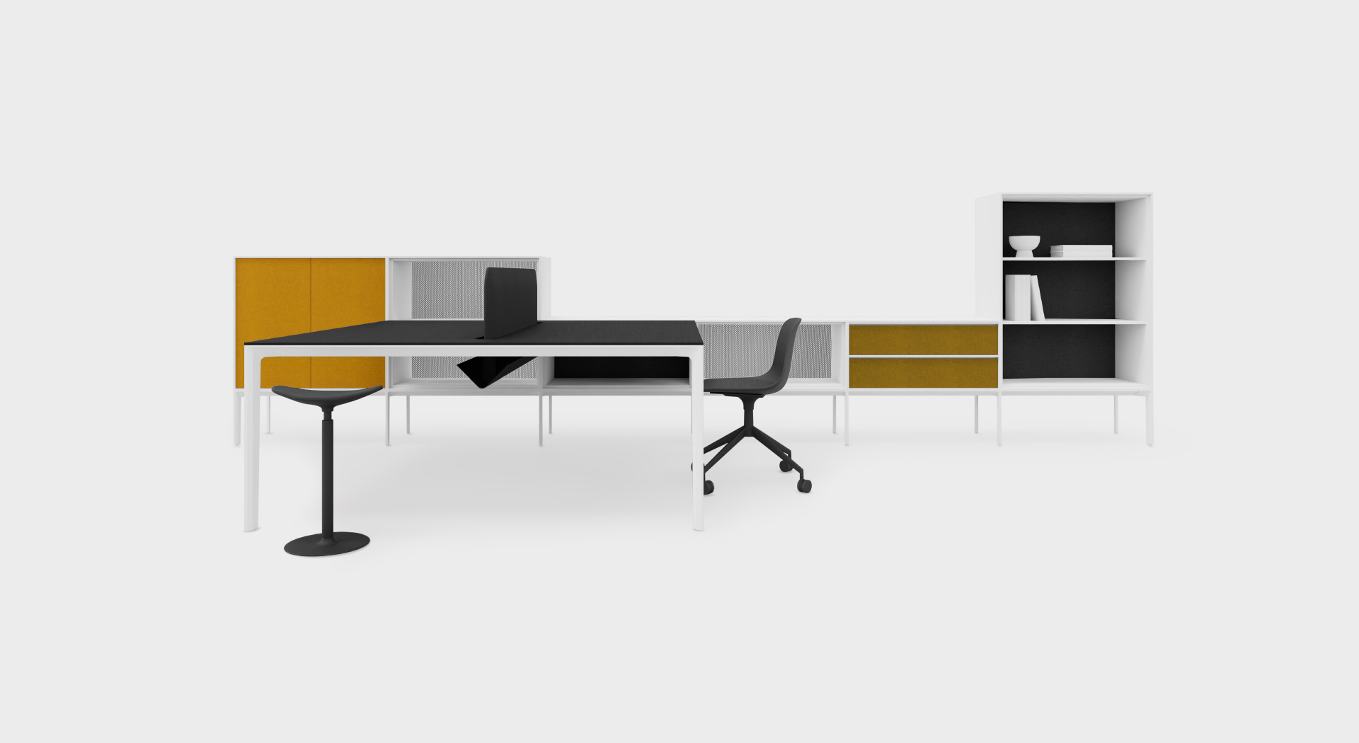 add system two workstations+seats