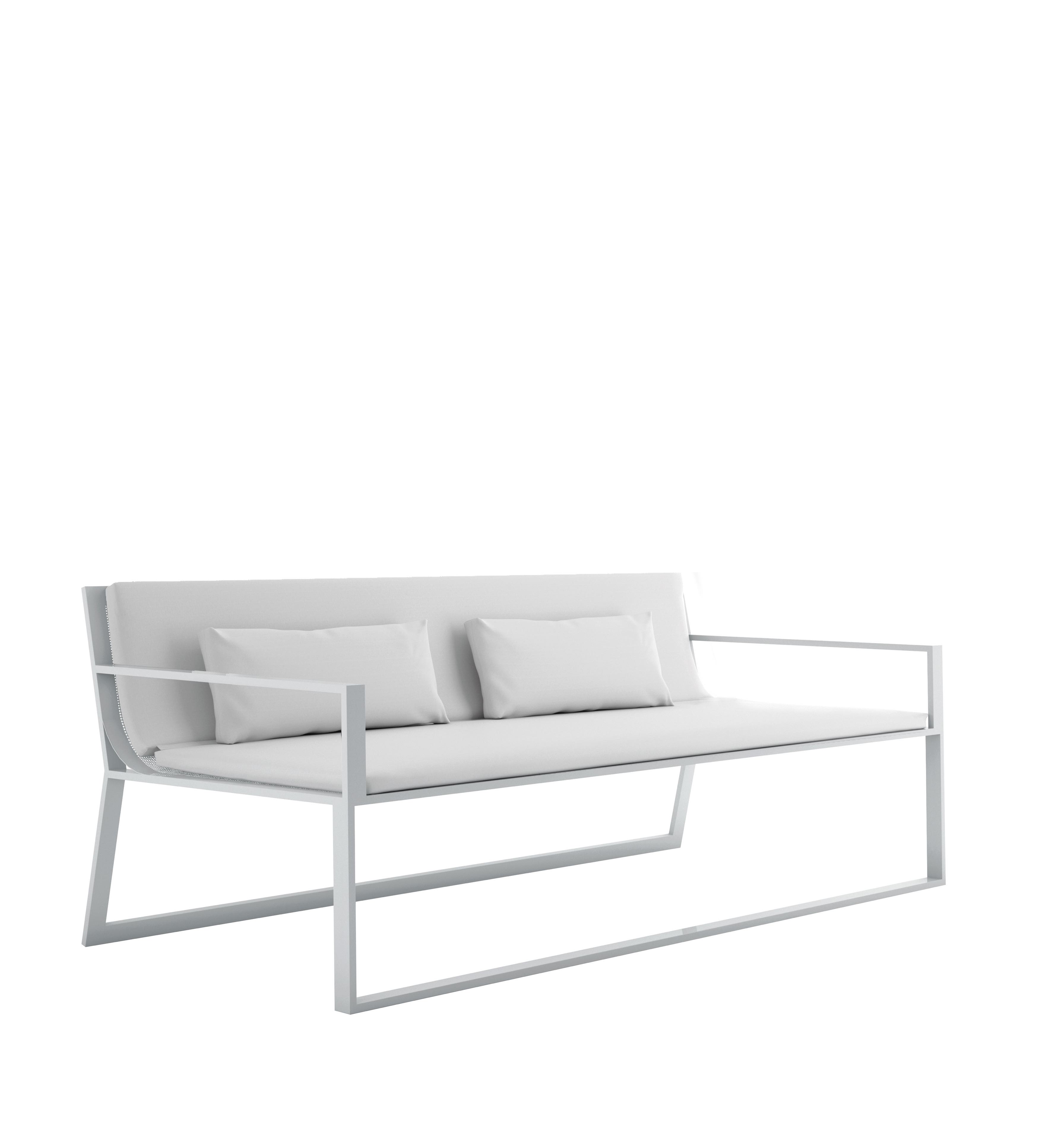 blau 2 seat sofa white product image 3