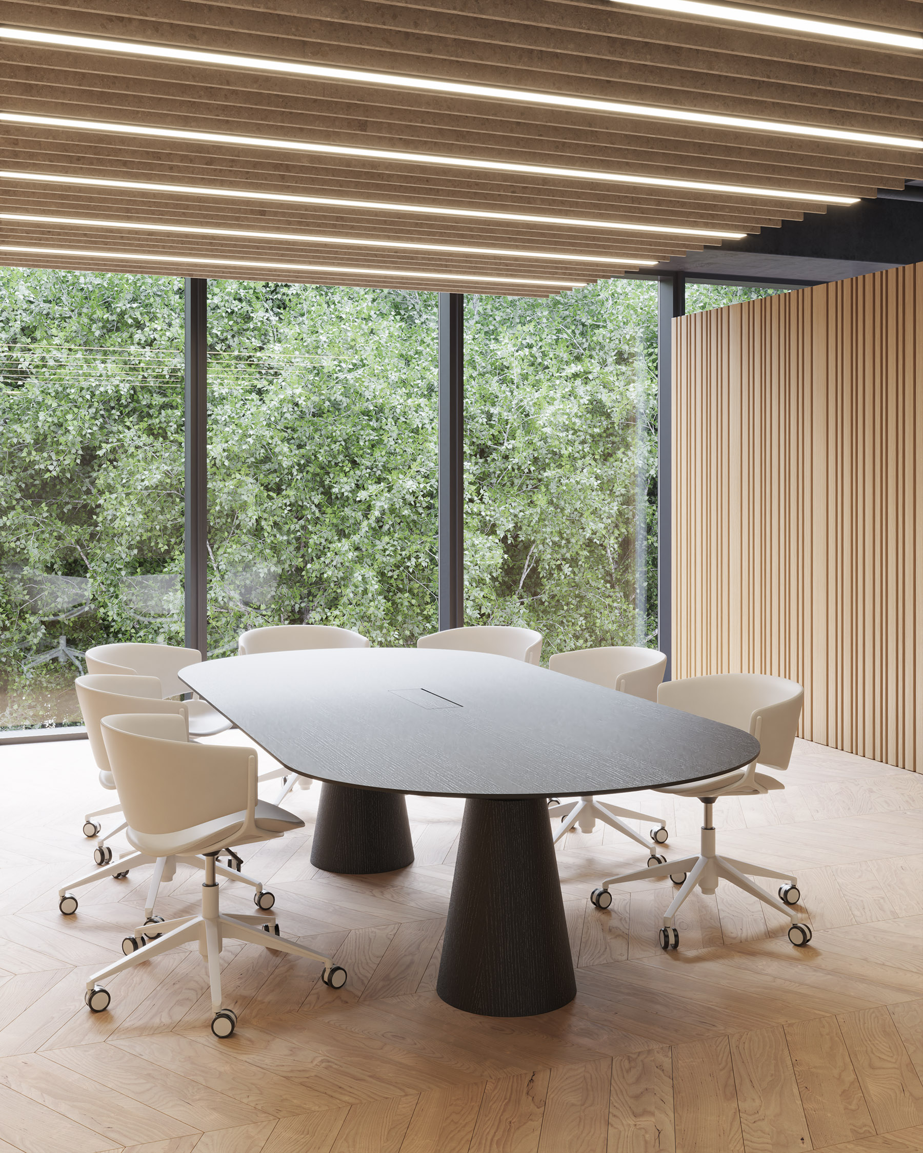 escena conica doble wenge