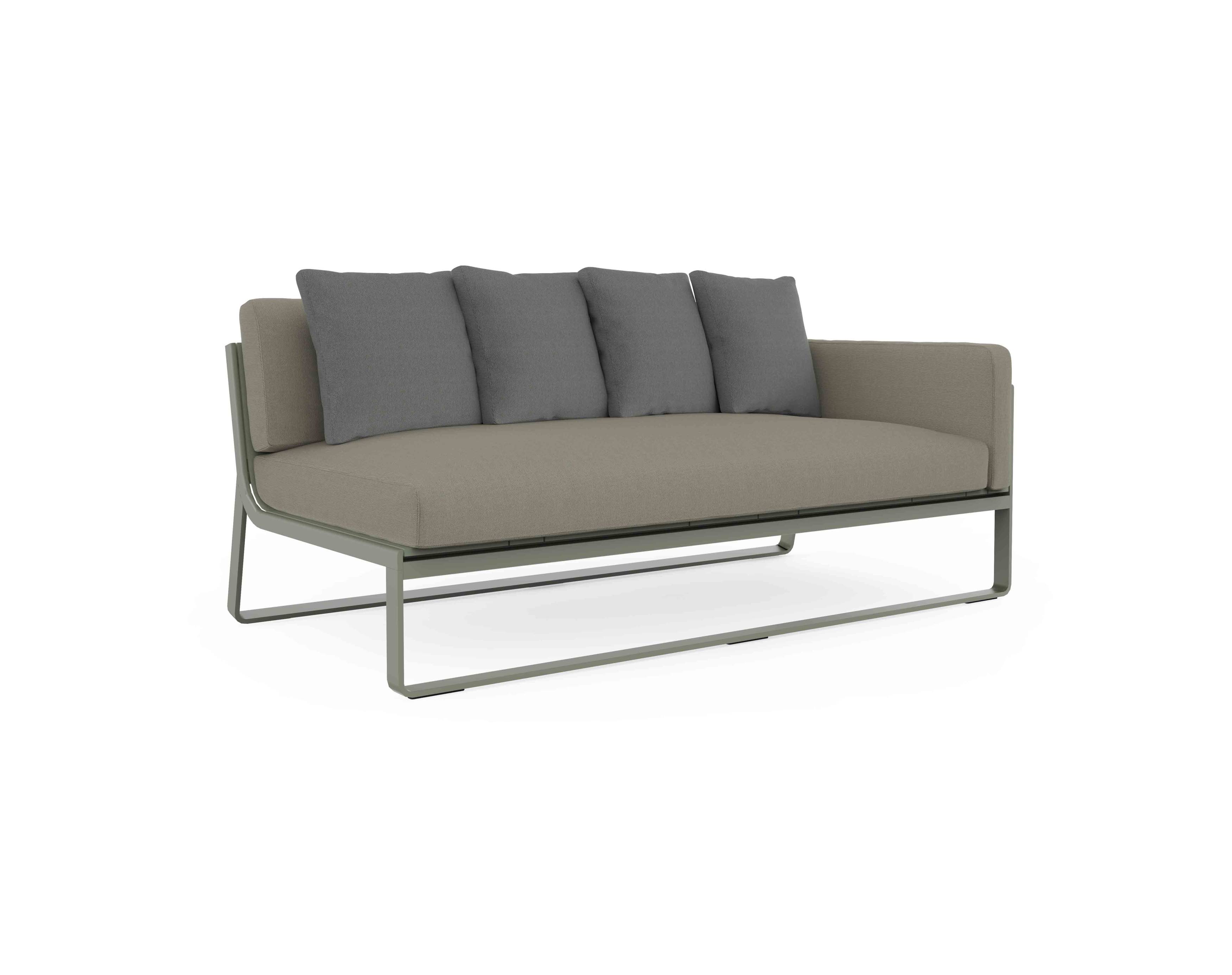flat sectional 1 right cement grey product image 1