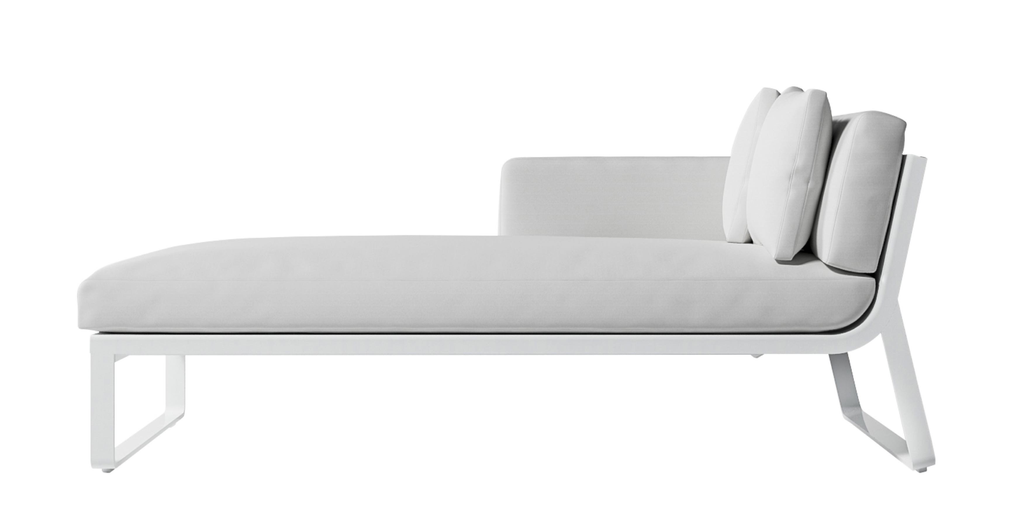 flat sectional 2 left white product image 1